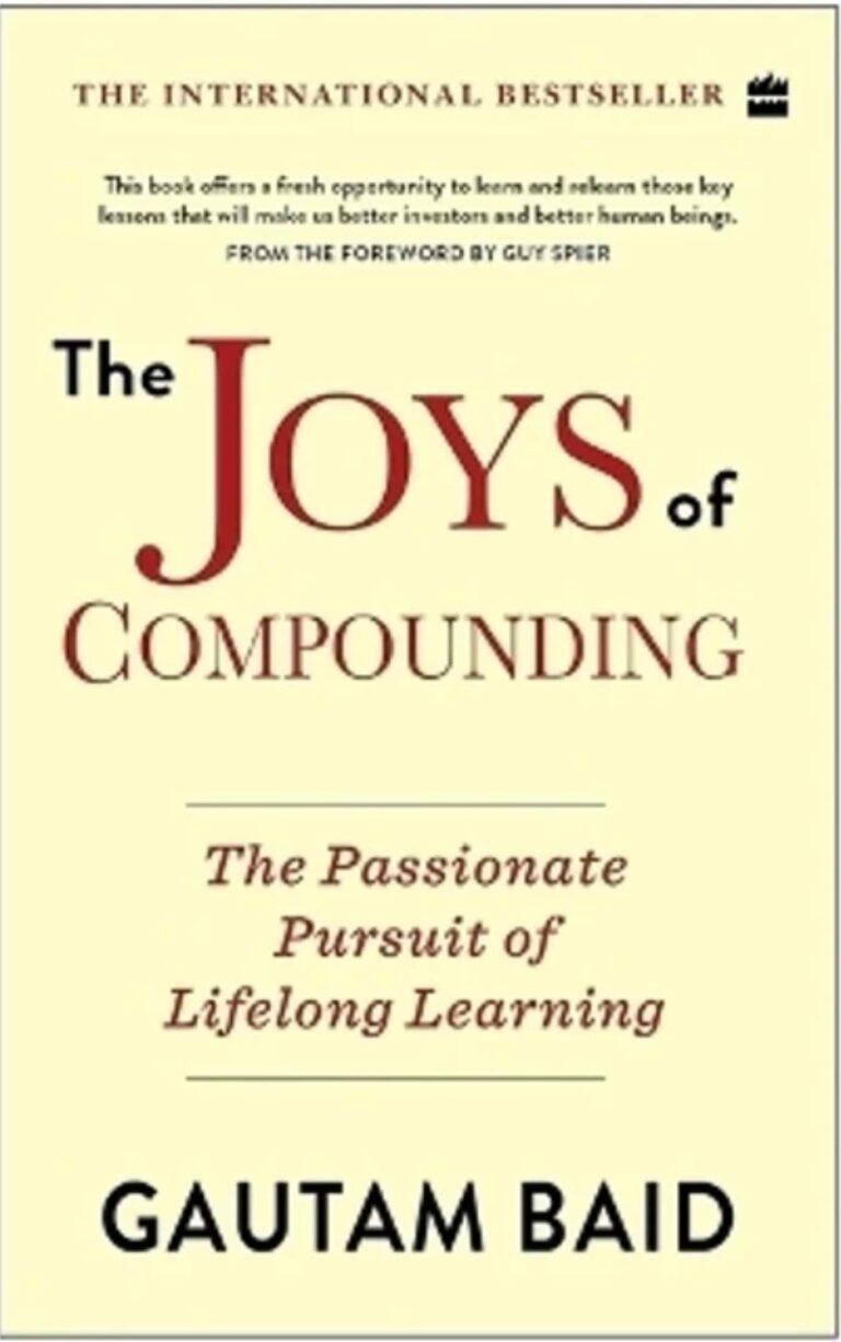 The Joys of Compounding book summary in telugu